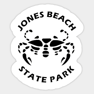 Jones Beach State Park Crab Sticker